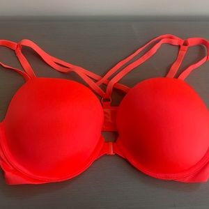 NWOT VS 36C RACERBACK/FRONT CLOSURE PADDED PUSH-UP